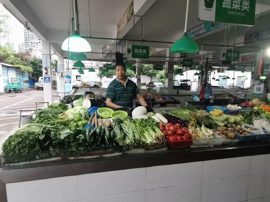 燈塔菜市場熟食店   5.東銀苑 27-32蔬菜攤位  6.