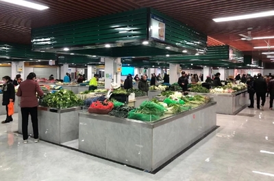 溪河農貿市場改造升級告別臟亂差