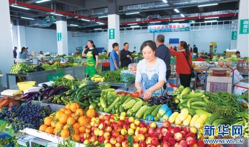 湖北竹山 農貿市場升級改造讓群眾 菜籃子 拎出幸福感